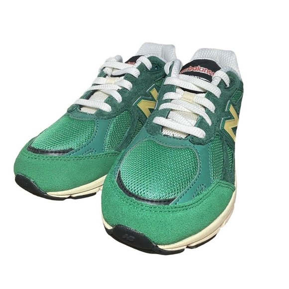 New Balance 990v3 X Teddy Santis "Green Gold" GC990GG3 Kids Size 6.5/W 8 - Picture 4 of 9